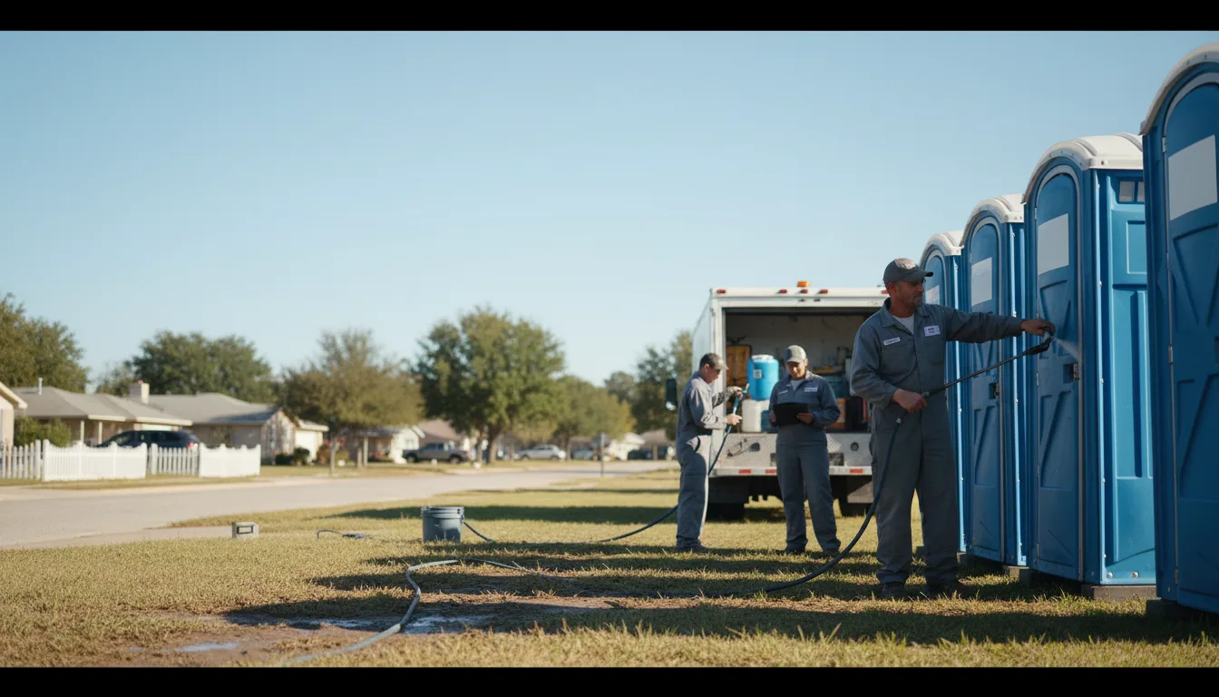 Long-Term Portable Toilet Rental in Saint Clair Shores, MI near me